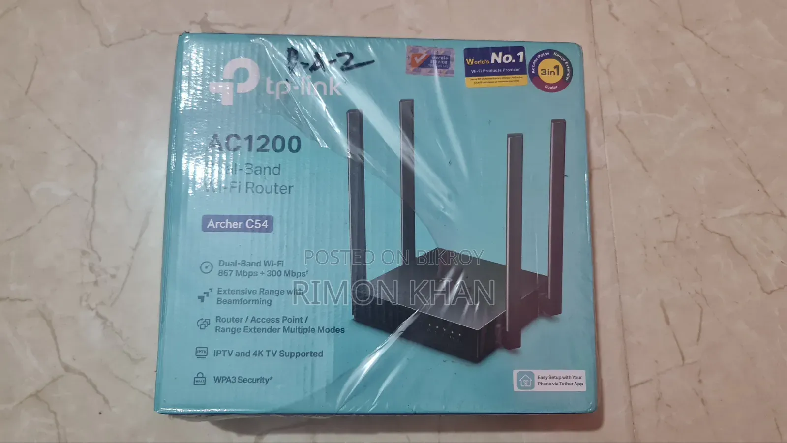 TP-Link Archer C54 AC1200 Dual-Band Router (Used 2 Months)