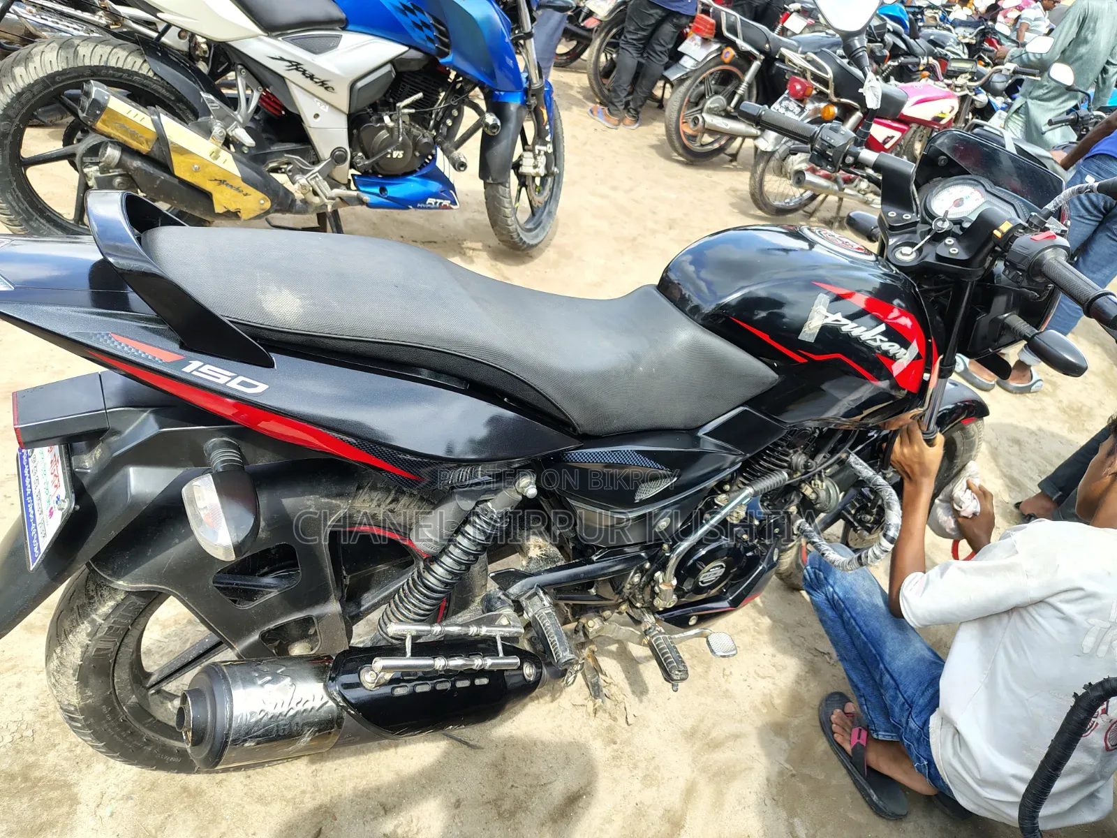 New Bajaj Pulsar 150 2022 Black