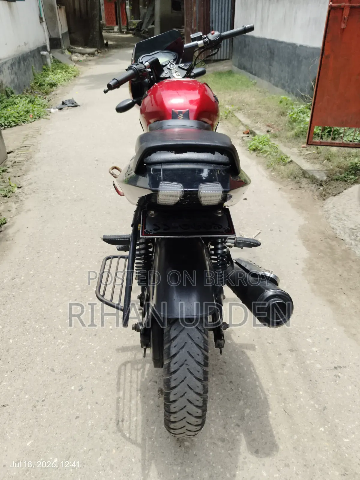 New Bajaj Pulsar 150 2015 Red