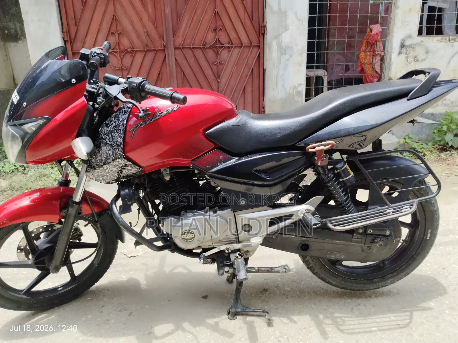 New Bajaj Pulsar 150 2015 Red