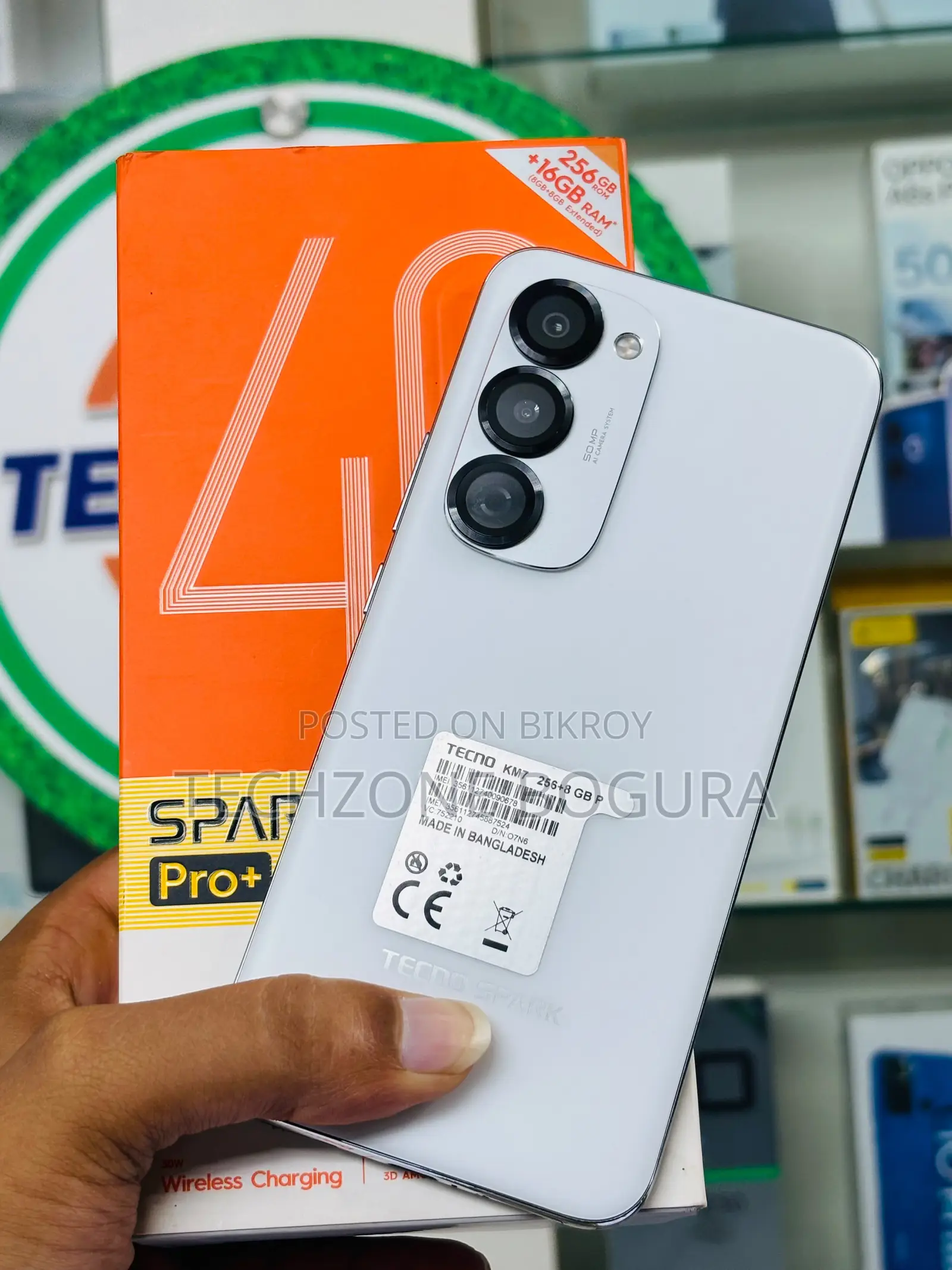 Tecno Spark 40 Pro+ 256 GB Silver