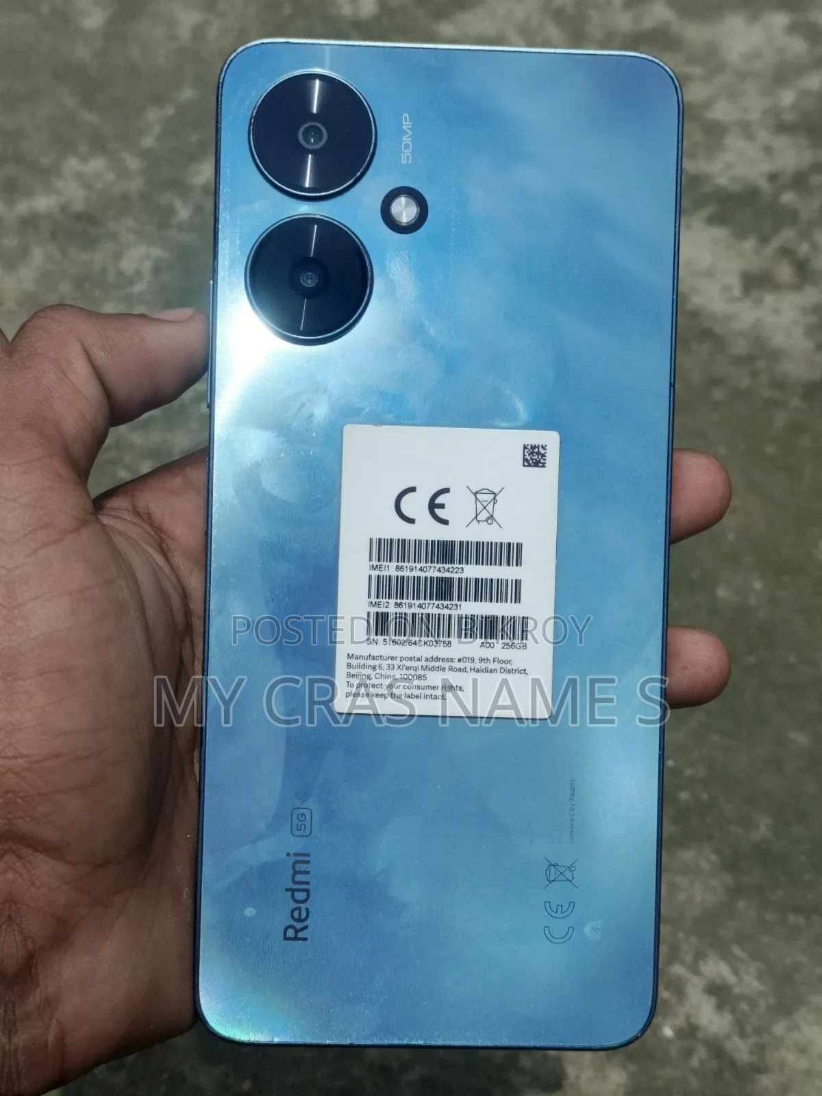 Xiaomi Redmi 13C 5G 256 GB Blue
