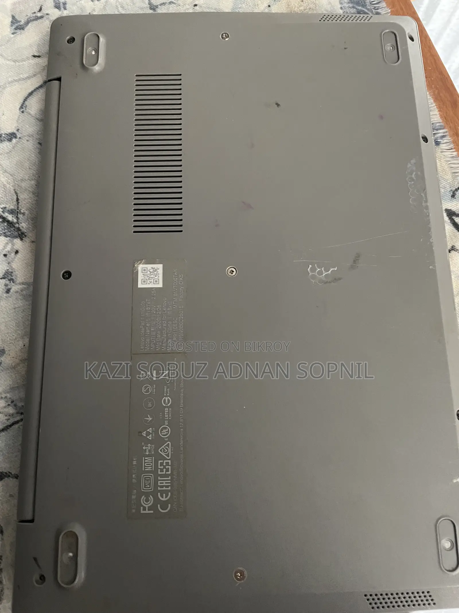 Laptop Lenovo 100e 4GB Intel Core i5 HDD 512GB