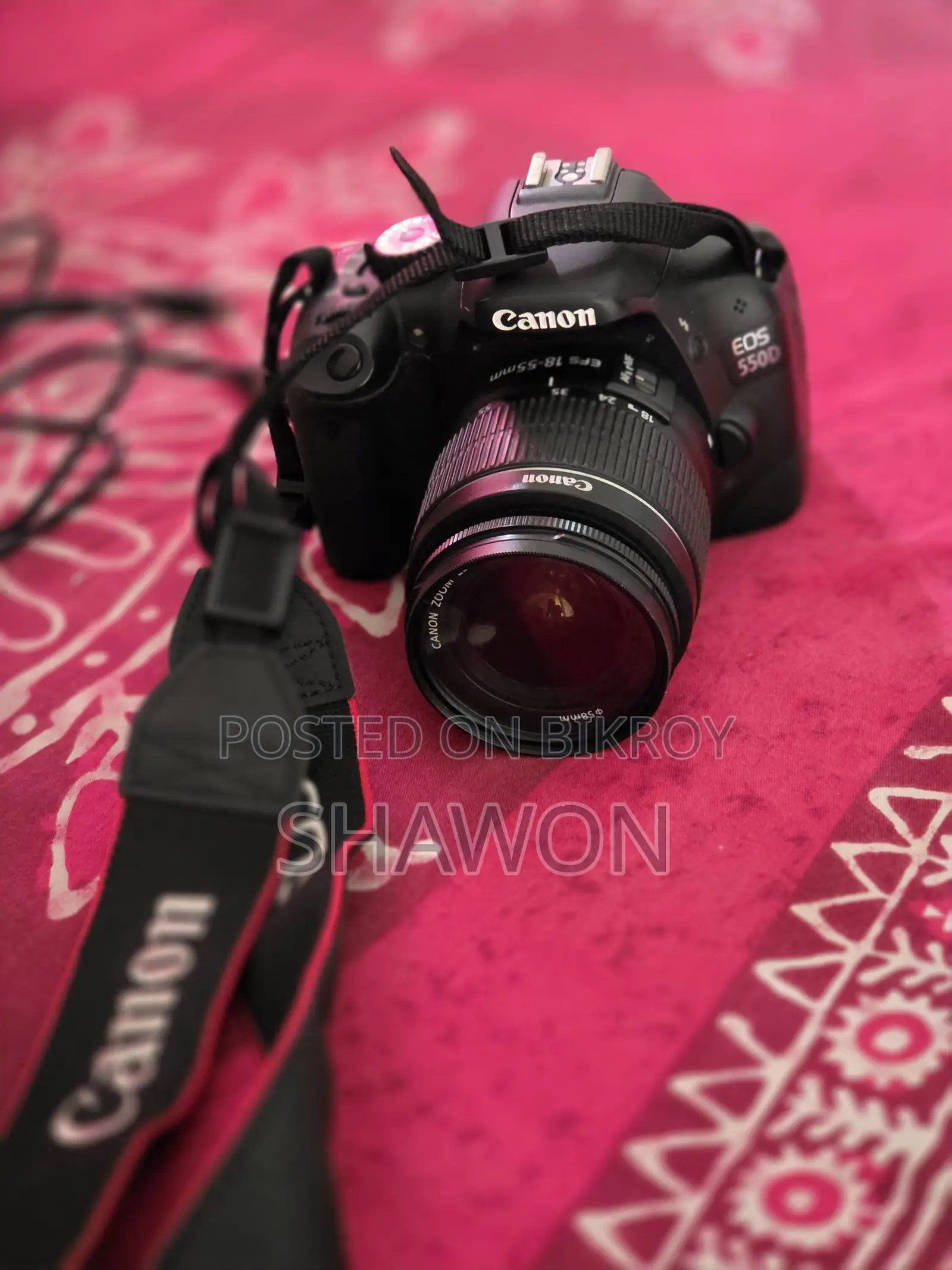 CANON 550D, DSLR CAMERA, for Photo and Video Shoot