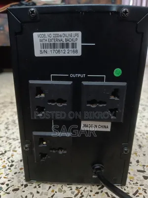 Model: 2200va Online UPS Inbuilt 2 Batteries