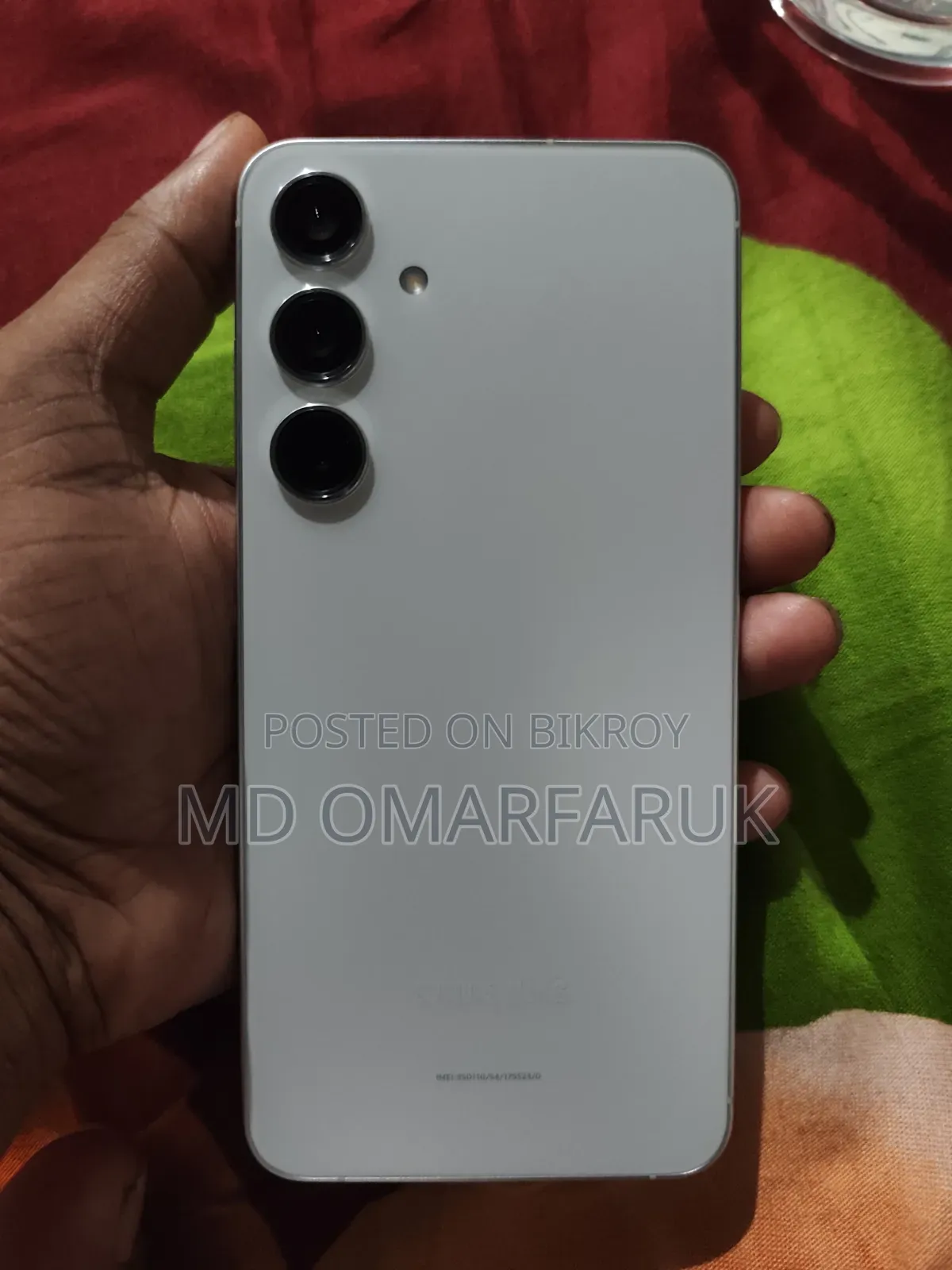 স্যামসাং গ্যালাক্সি এস২৪ প্লাস ২৫৬ জিবি গ্রে