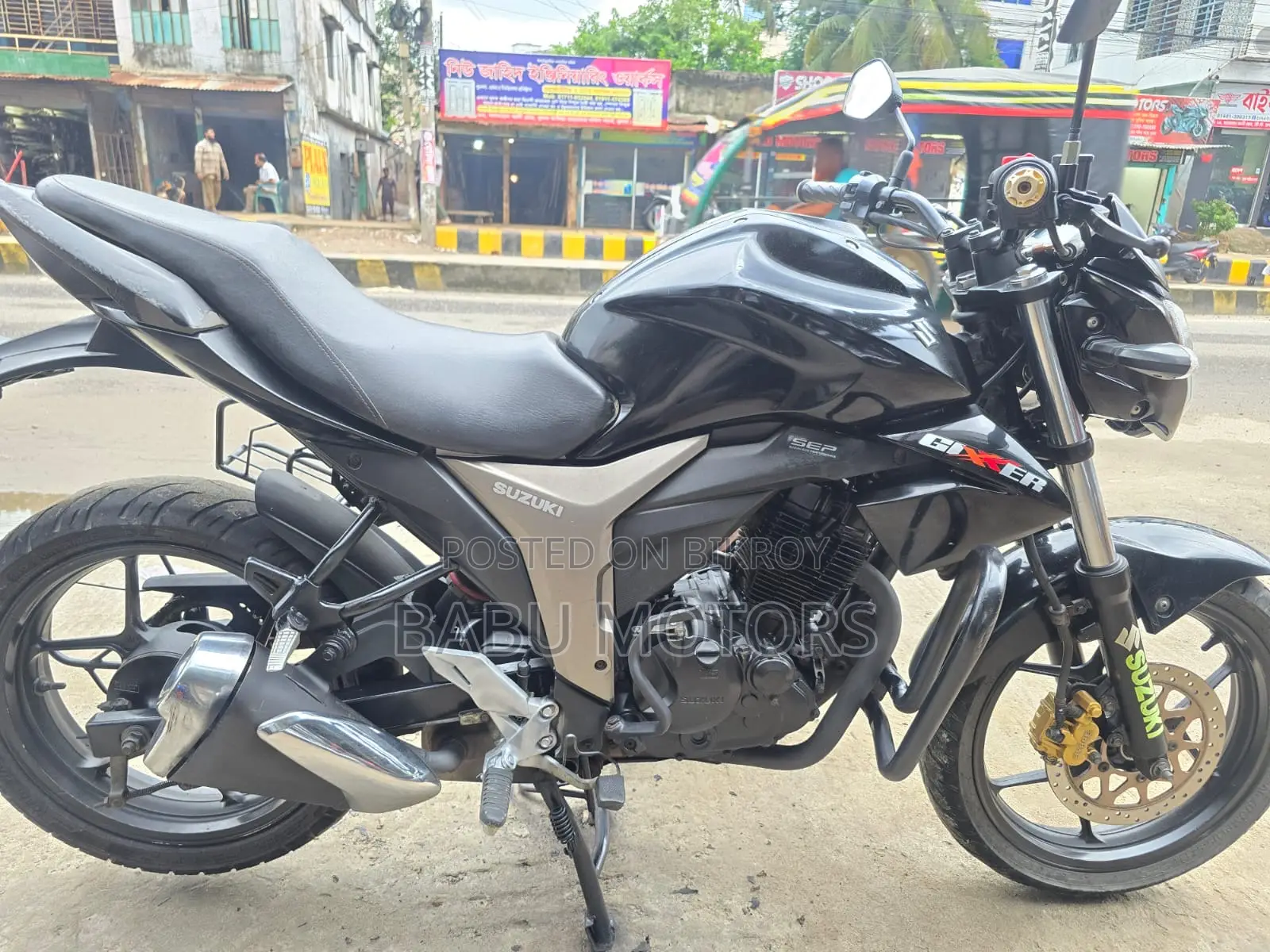 Suzuki Gixxer Monotone 2022 Black