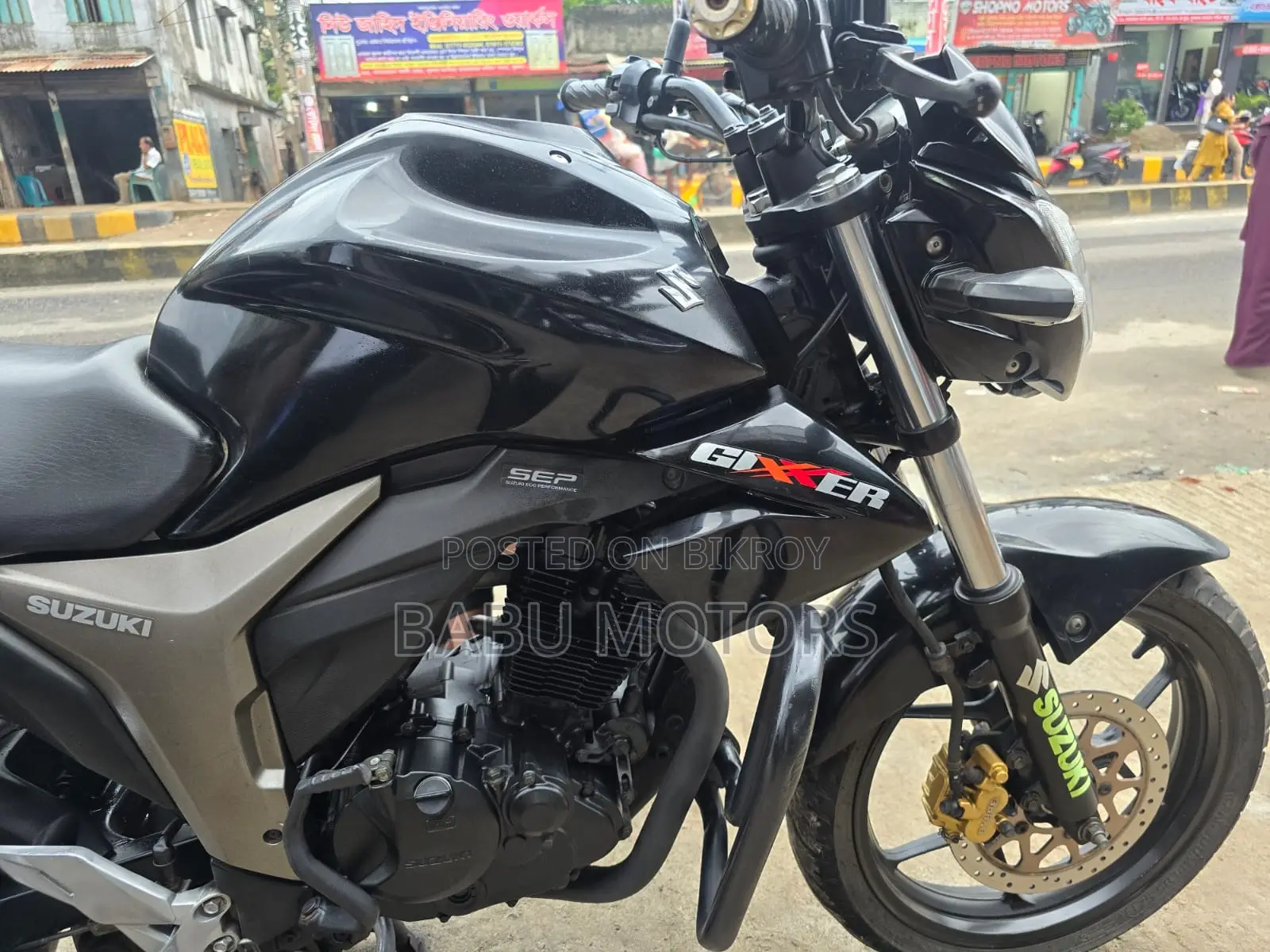 Suzuki Gixxer Monotone 2022 Black