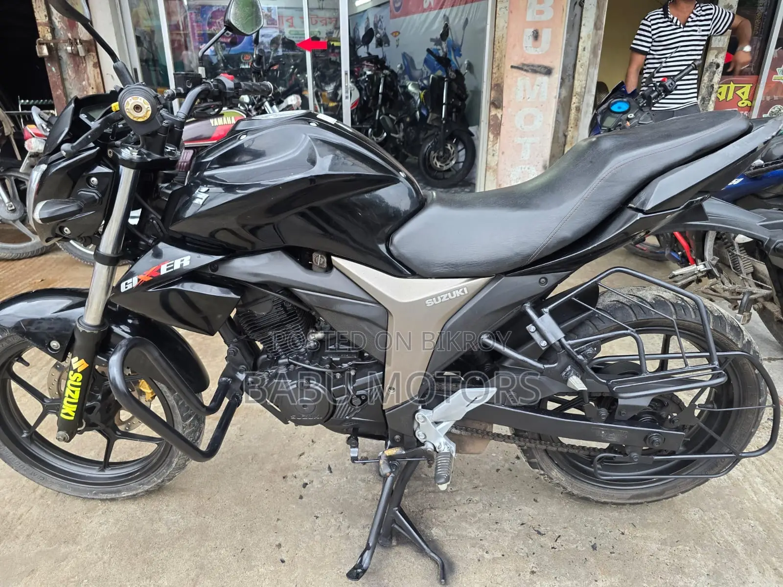 Suzuki Gixxer Monotone 2022 Black