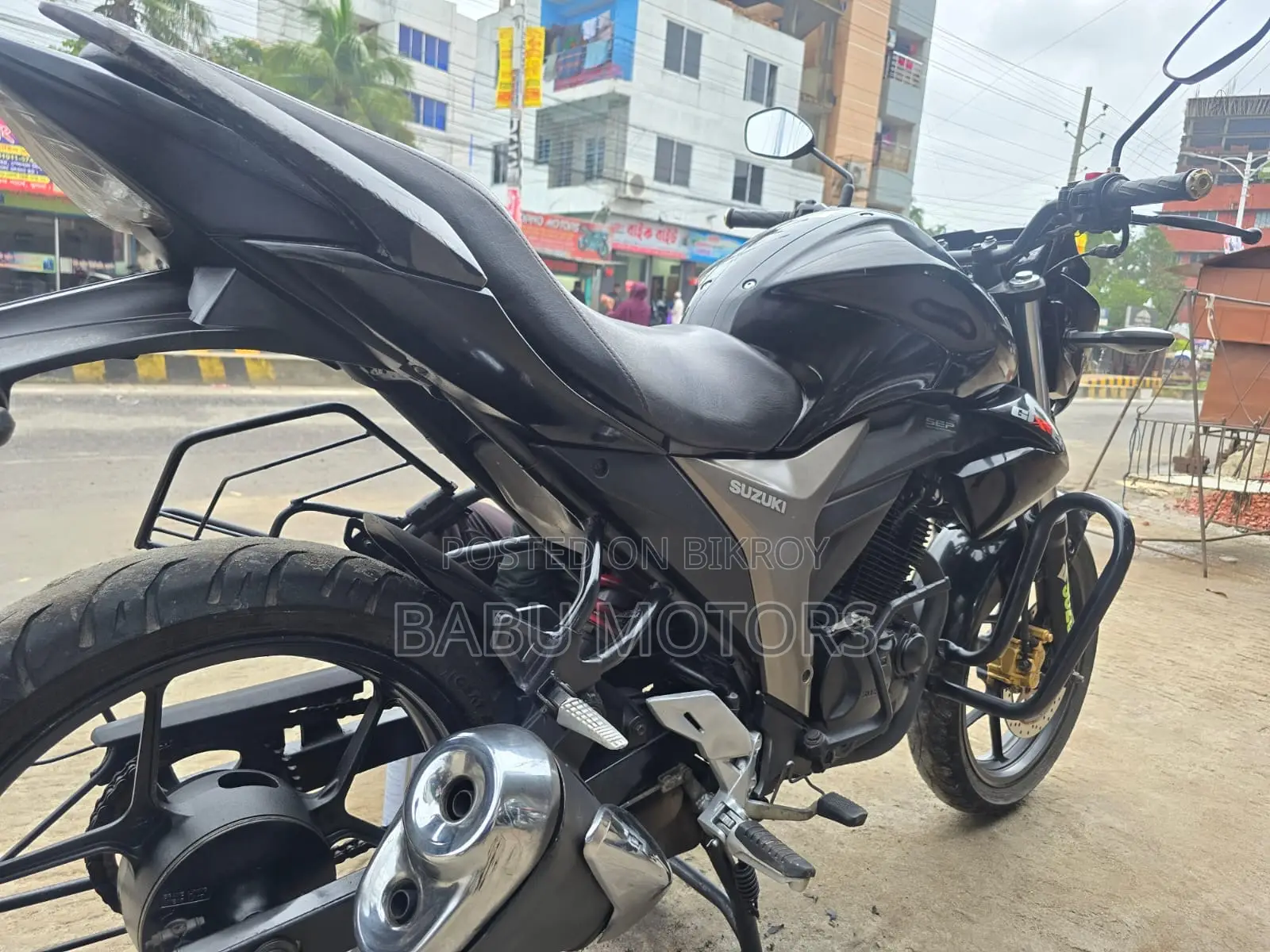 Suzuki Gixxer Monotone 2022 Black