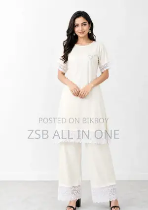 Ladies Long Tshirt and Pant Set