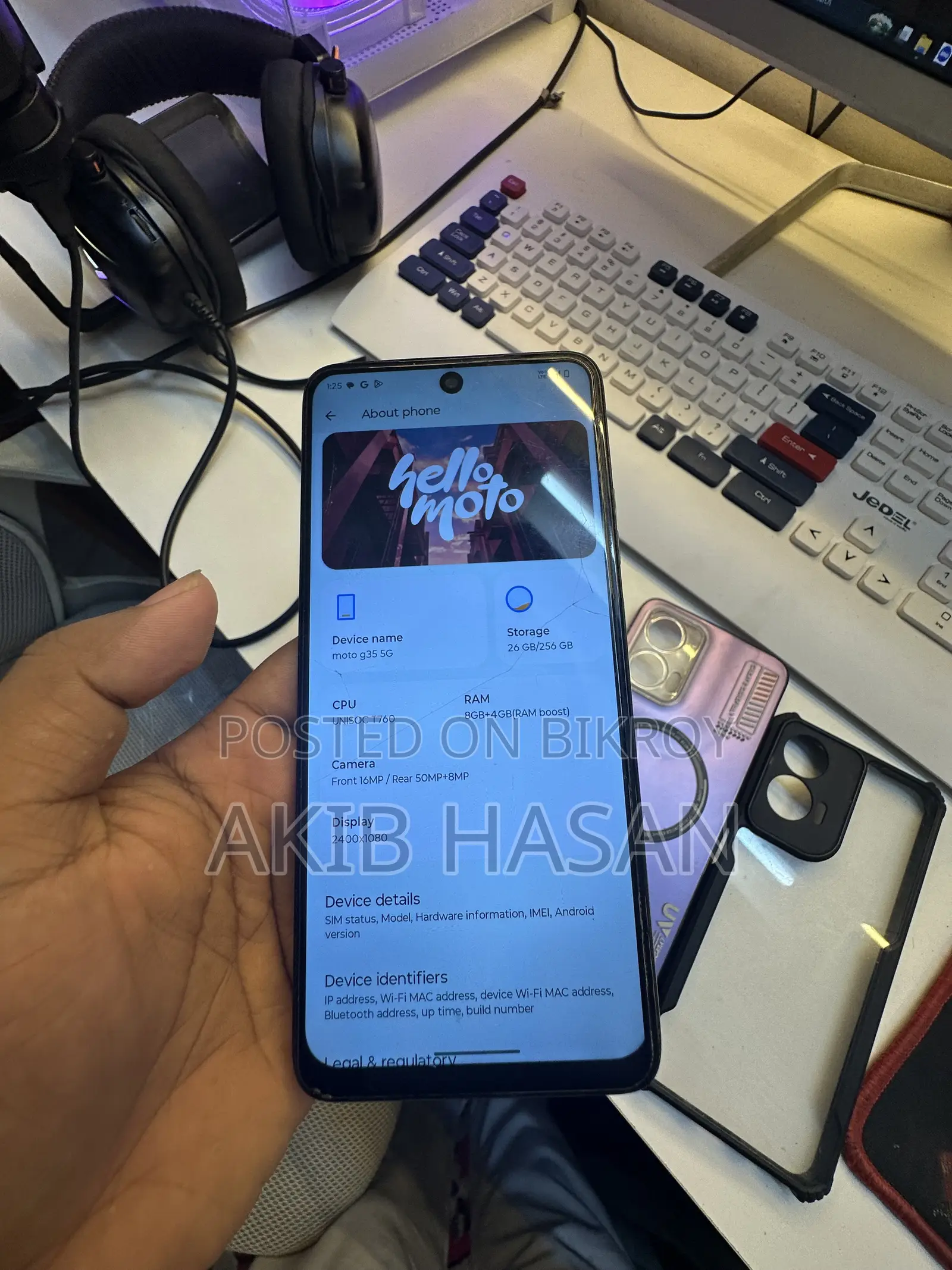 Motorola Moto G35 256 GB Green