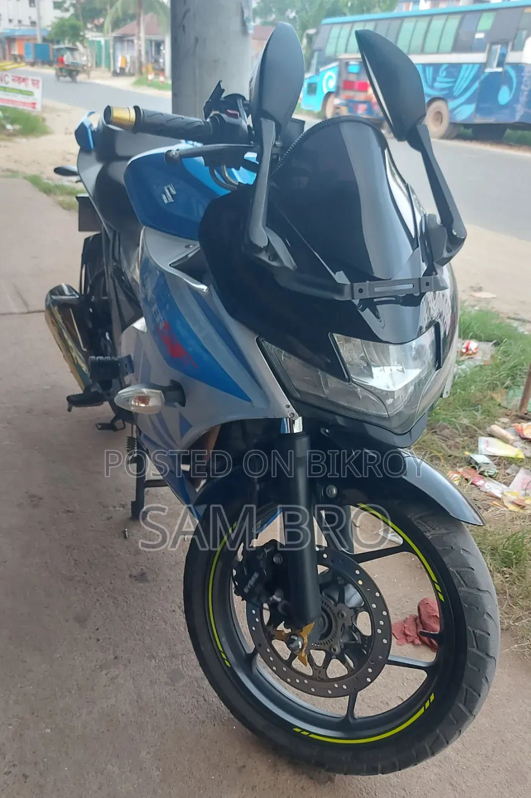 সুজুকি জিক্সার এফআই এবিএস ২০২৩ নীল