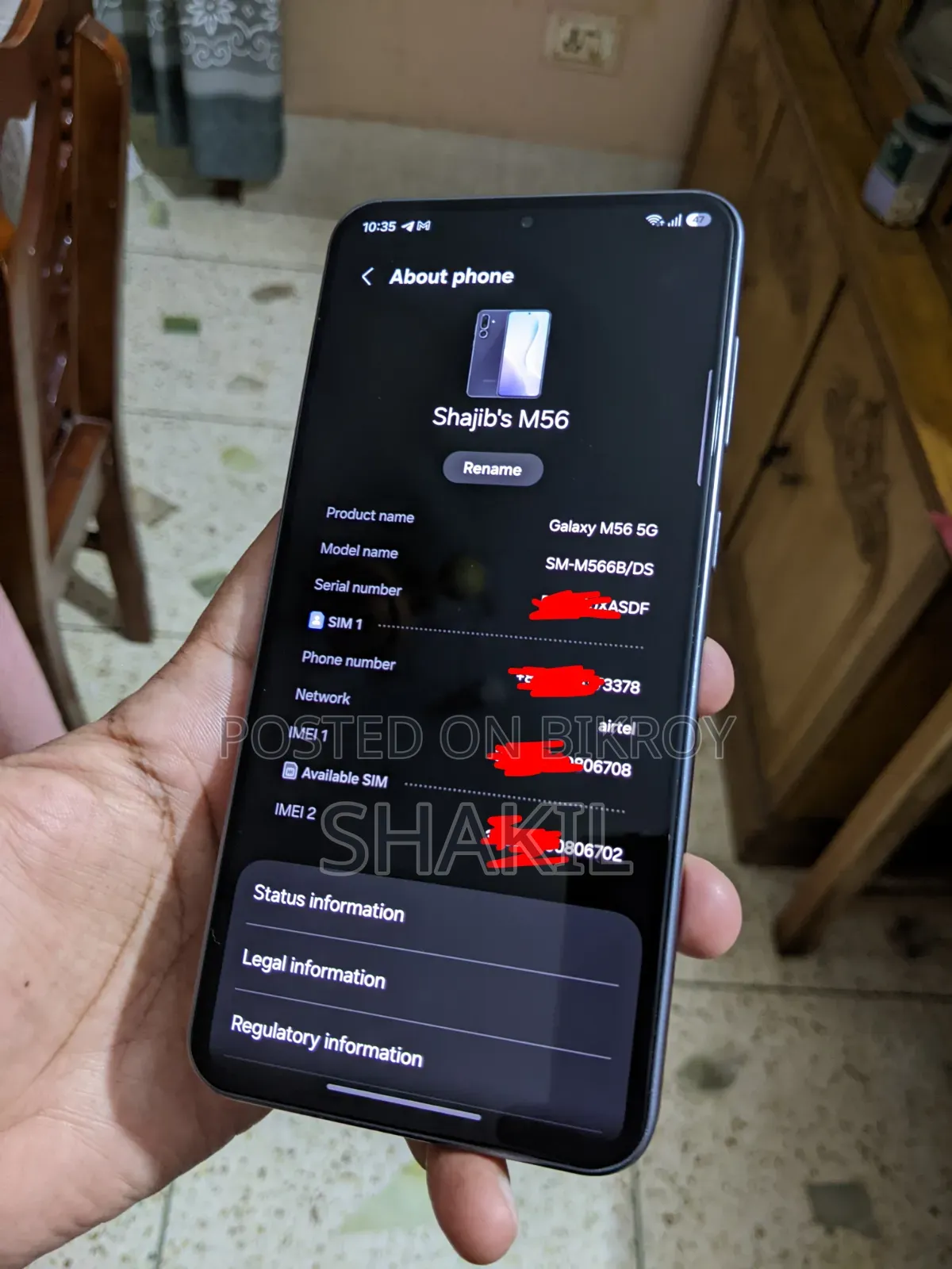 Samsung Galaxy M56 5G 128 GB Black