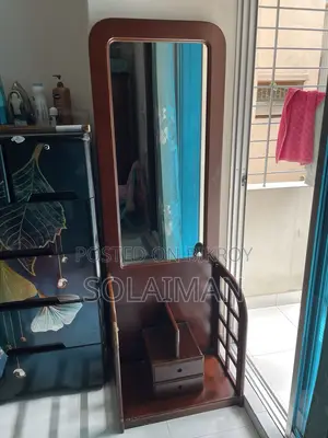 Original AKHTAR Dressing Mirror – Solid Wood | Used | Well Maintained