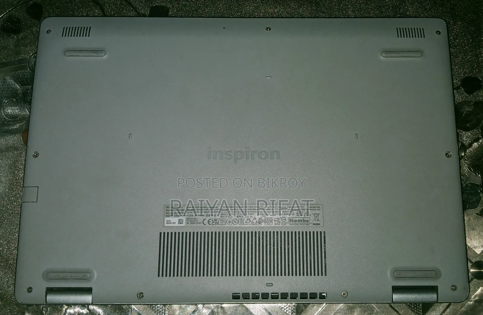 Laptop Dell Inspiron 15 4GB Intel Core i3 HDD 1TB