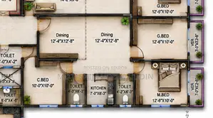 3bdrm Apartment in Badda for sale