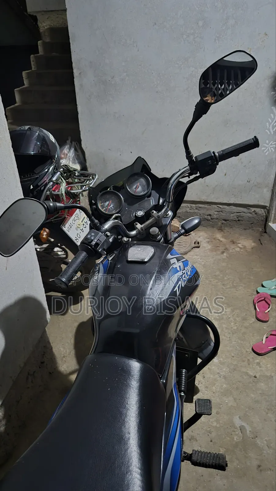Bajaj Discover 100 2014 Blue