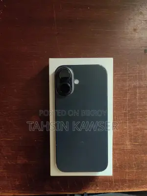 New Apple iPhone 16 128 GB Black