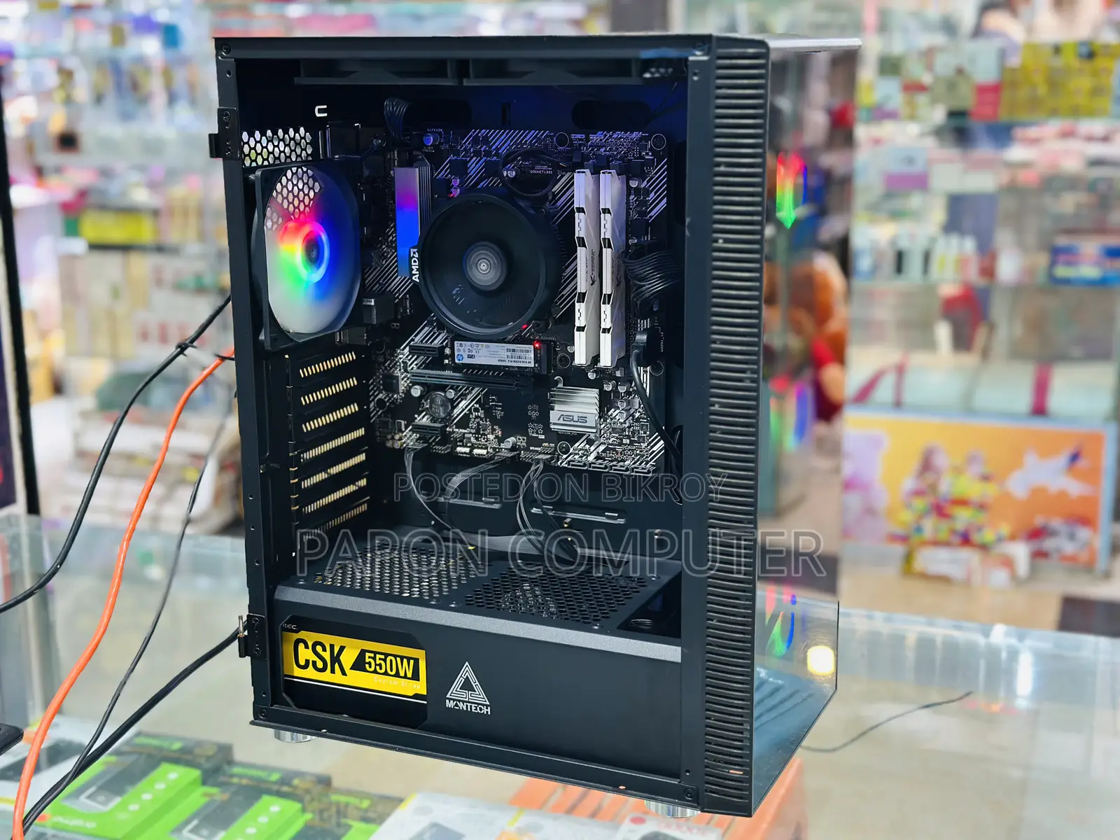Desktop Computer 16GB AMD Ryzen 5 SSD 512GB