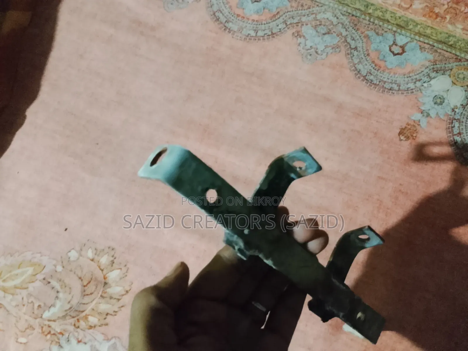 4-Wheeler Number Plate Clamp