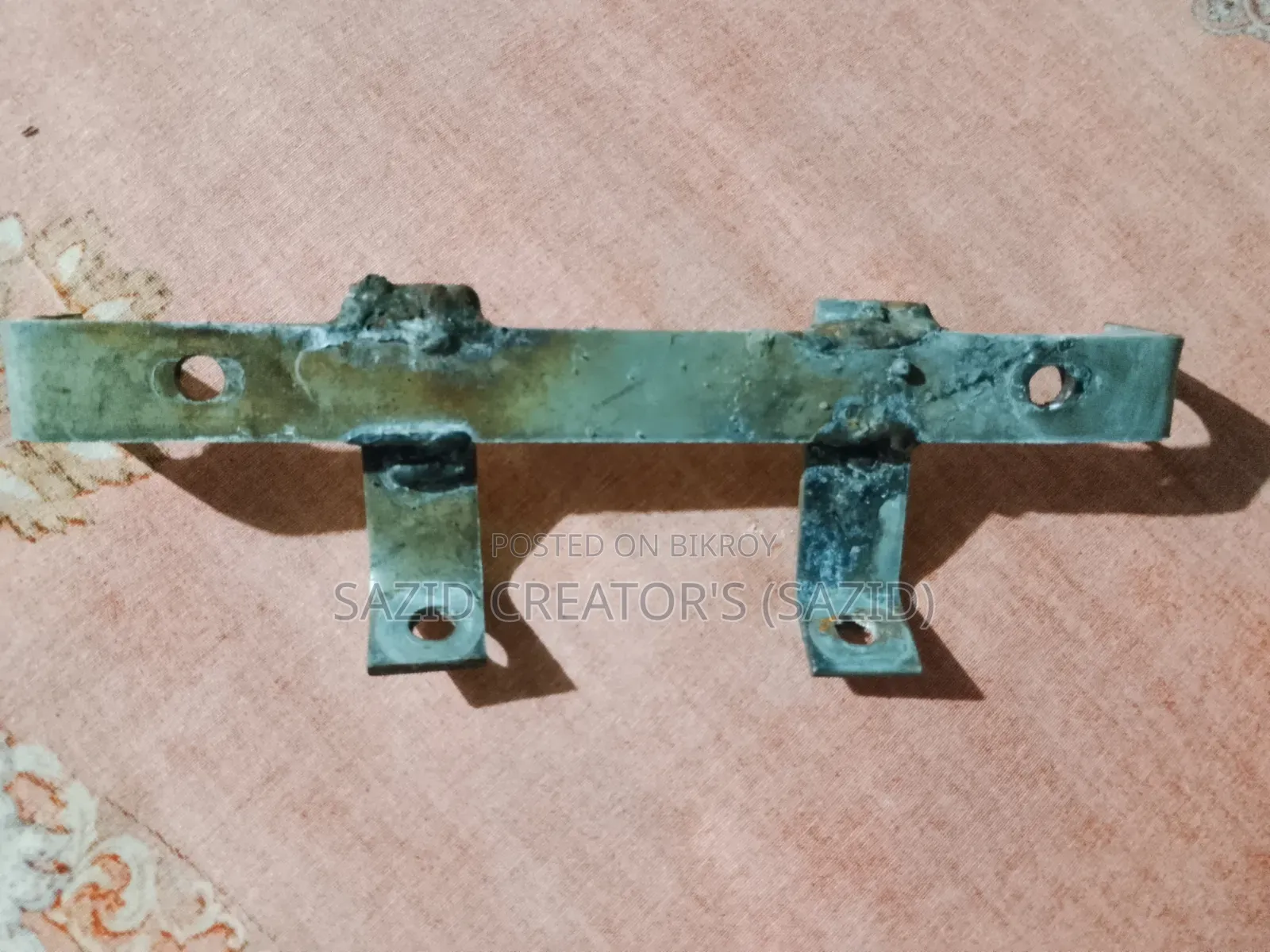 4-Wheeler Number Plate Clamp