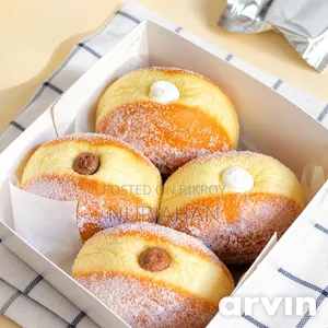 Fresh homemade soft donut. Insta-Whip topping. 5 pieces 250