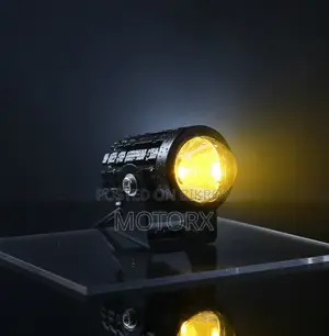 Motorcycle Mini Fog Light Flash 2 pieces + 1 piece Towel Combo