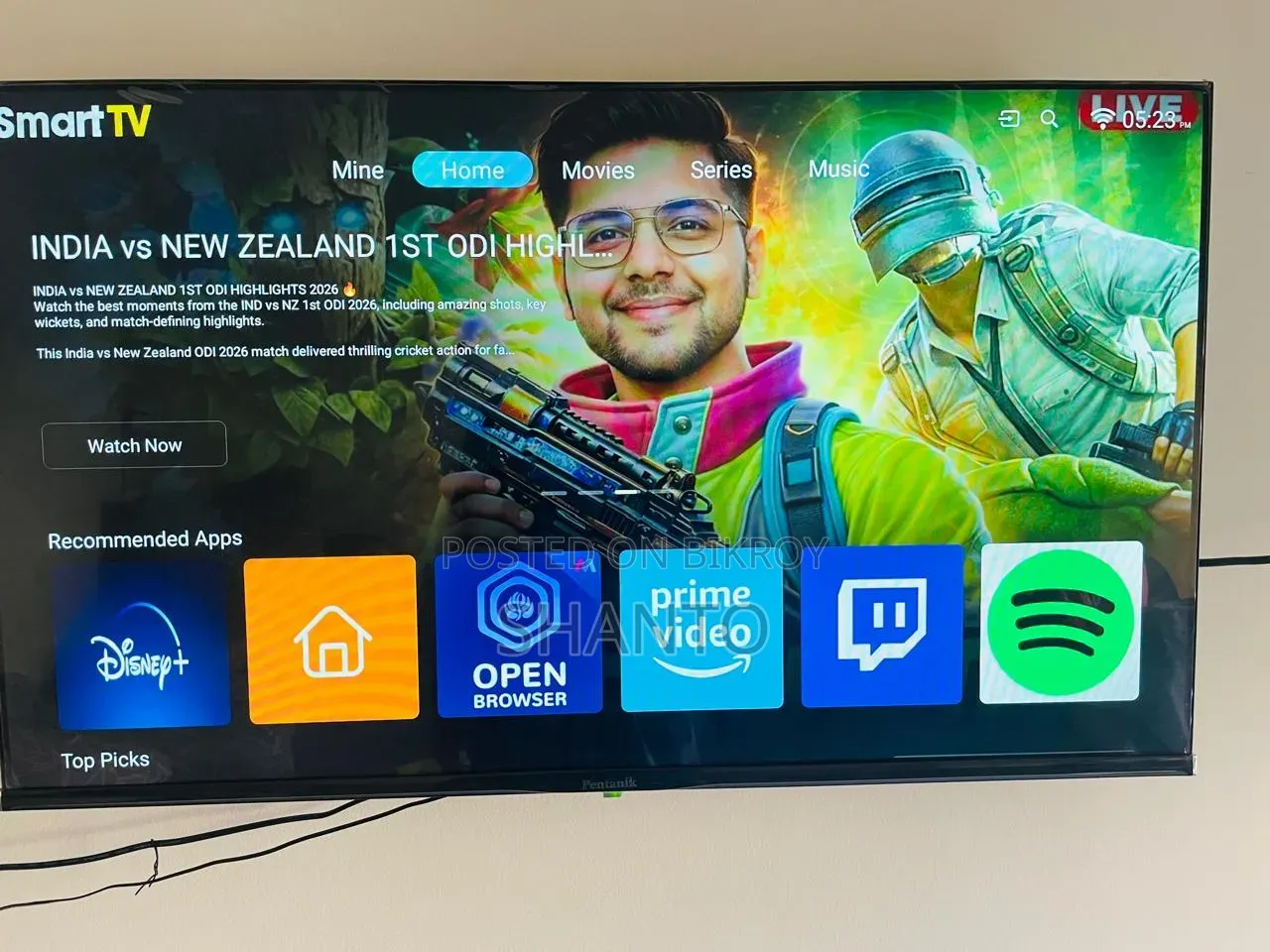 Pentanik 43" Inch Android TV