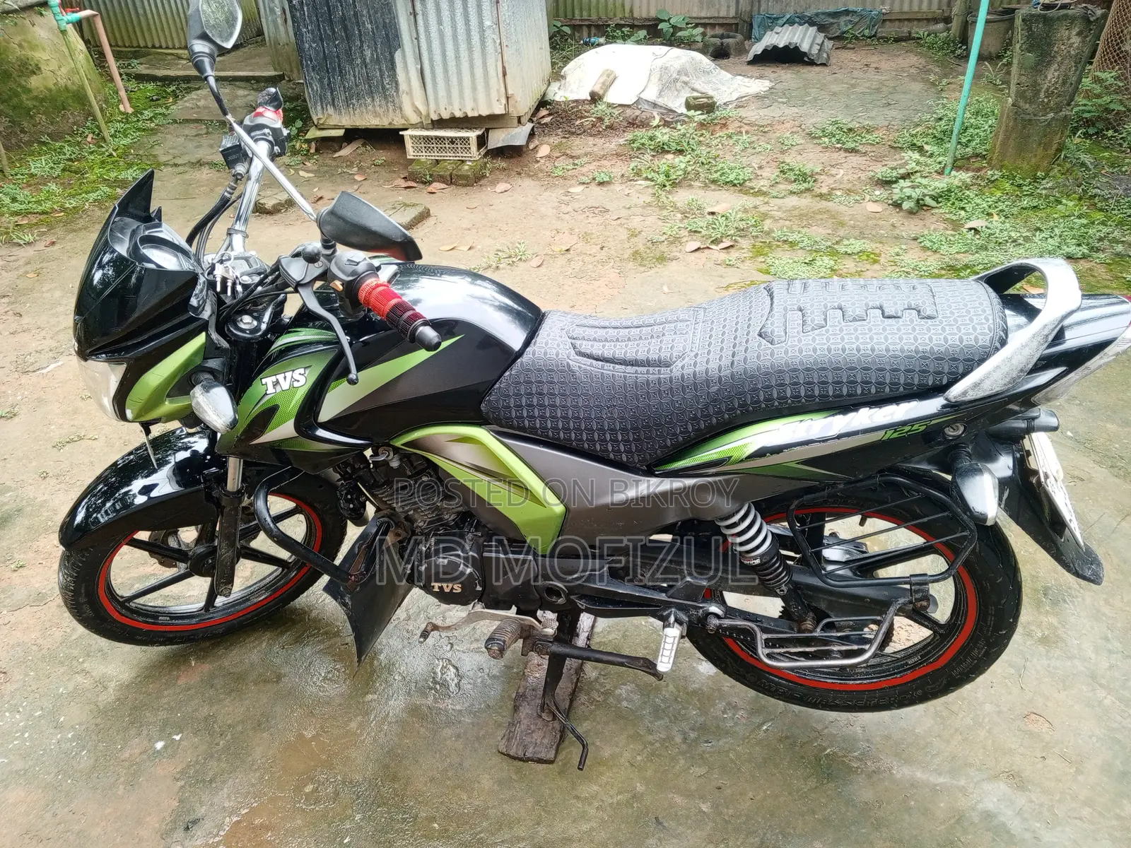 TVS Stryker 125 2020 Green