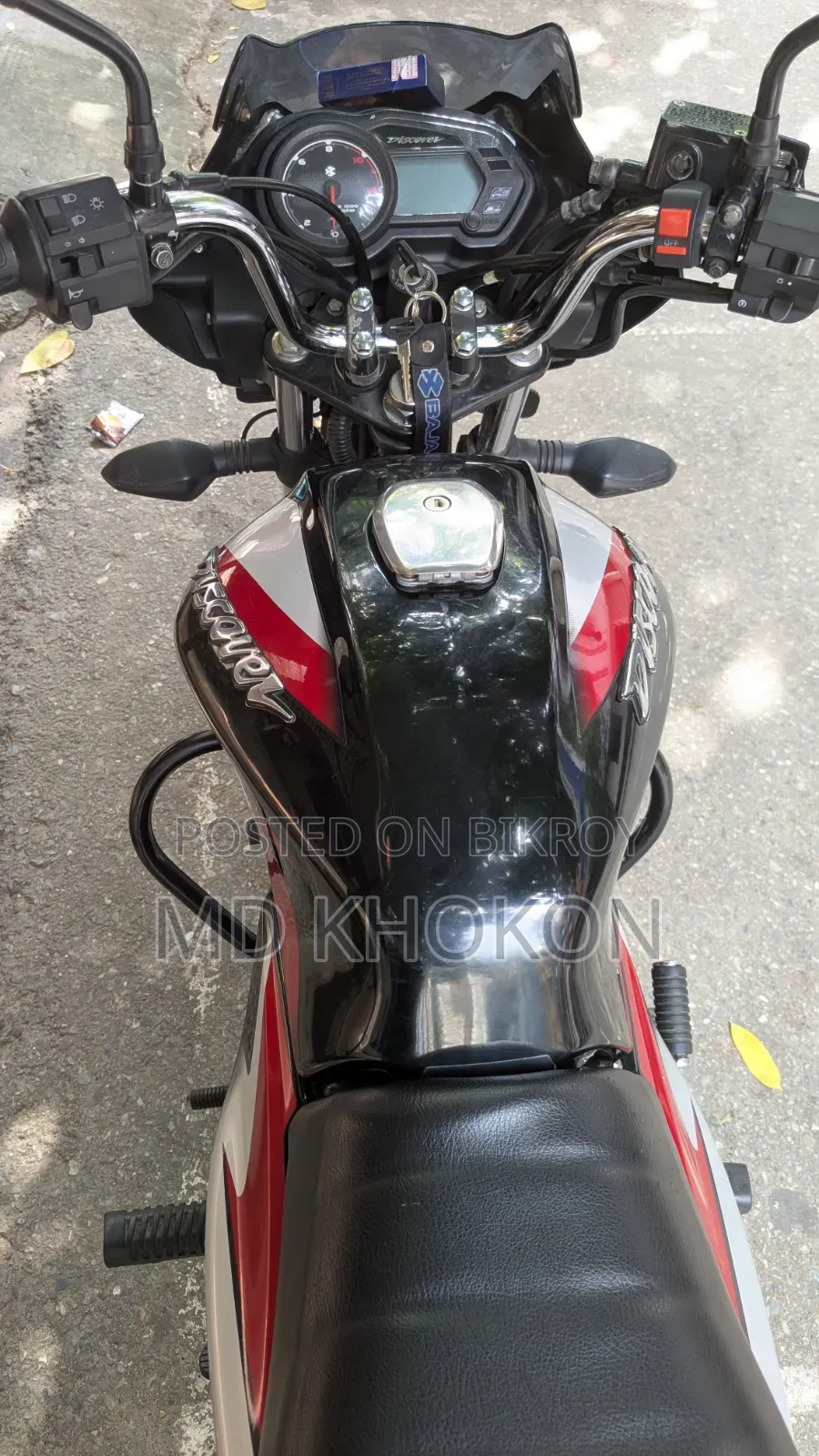 Bajaj Discover 125 2022 Black