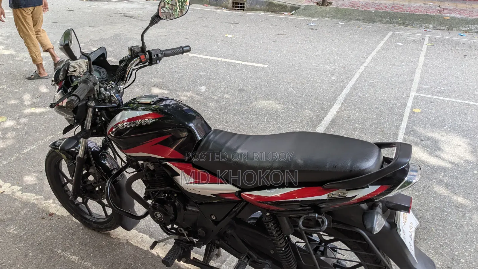 Bajaj Discover 125 2022 Black