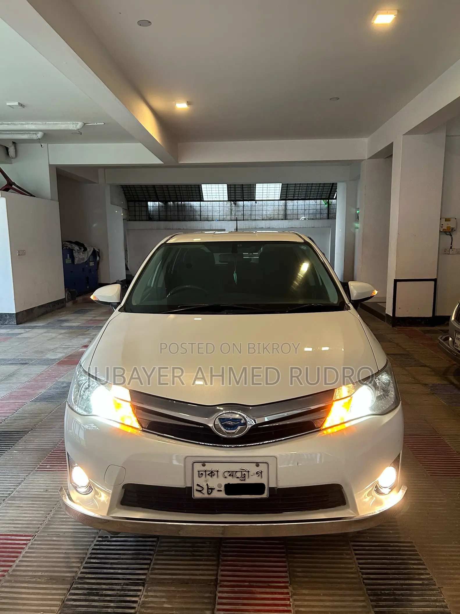Toyota Axio 2014 Pearl