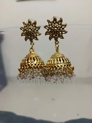 হ্যান্ডমেইড ঝুমকা কানের দুল