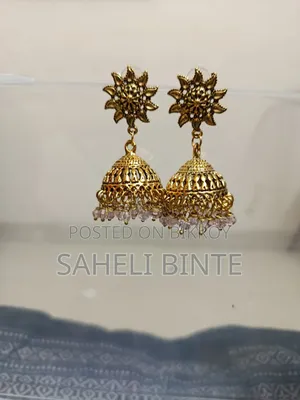 হ্যান্ডমেইড ঝুমকা কানের দুল
