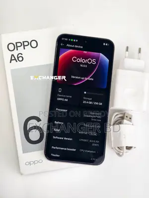 Oppo A6 256 GB Gold