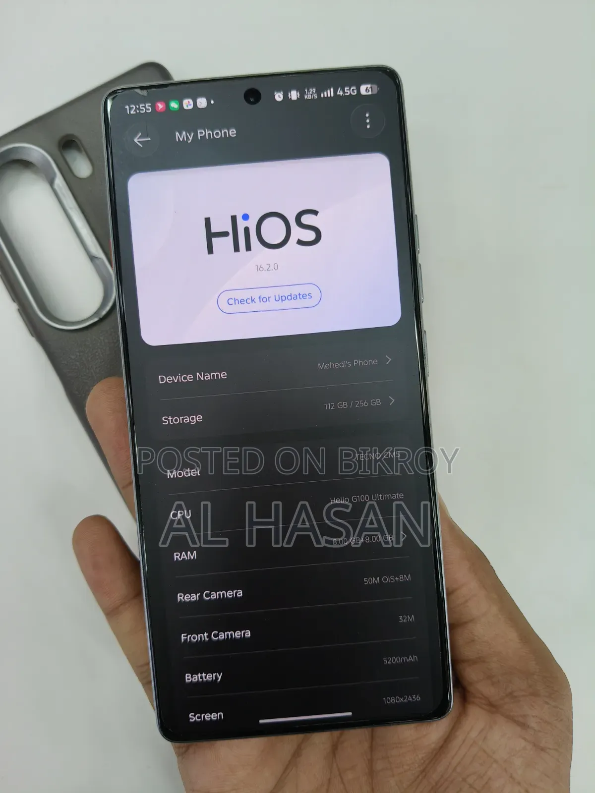 Tecno Camon 40 256 GB Gray