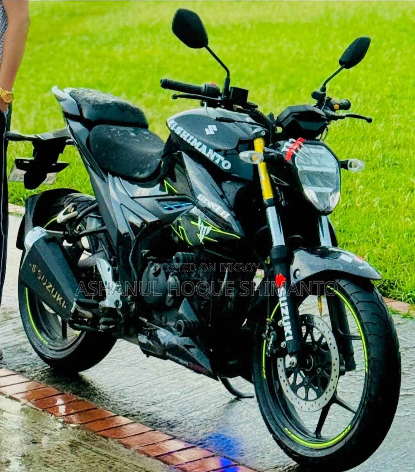 New Suzuki Gixxer Fi ABS 2026 Black