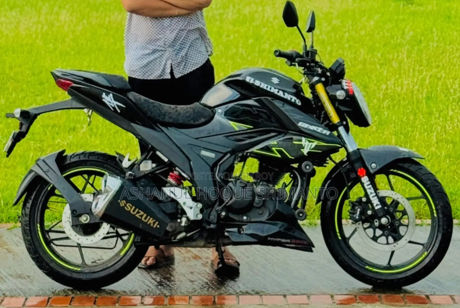 New Suzuki Gixxer Fi ABS 2026 Black
