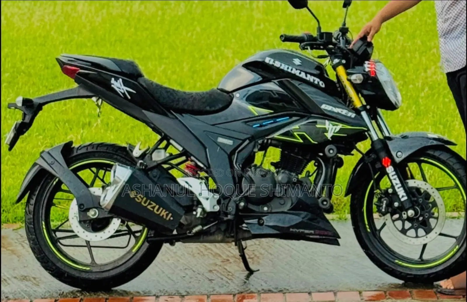New Suzuki Gixxer Fi ABS 2026 Black
