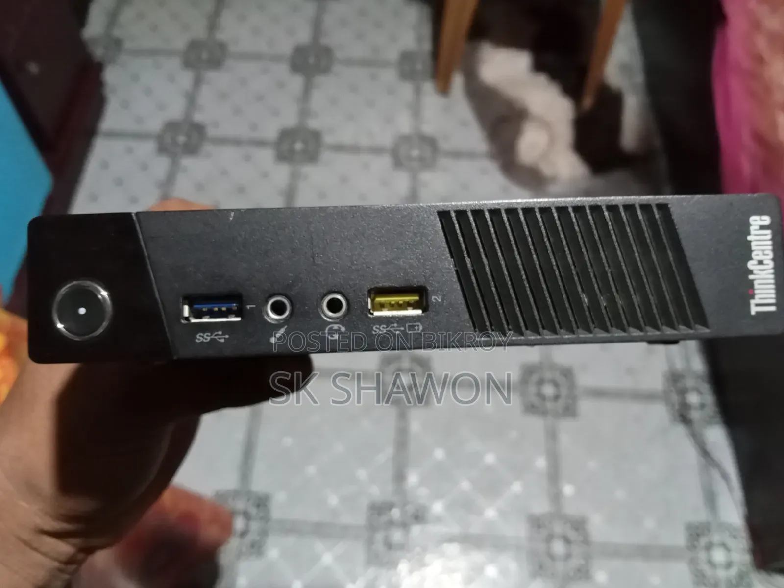 Desktop Computer Lenovo 4GB Intel Core I3 SSD 128GB
