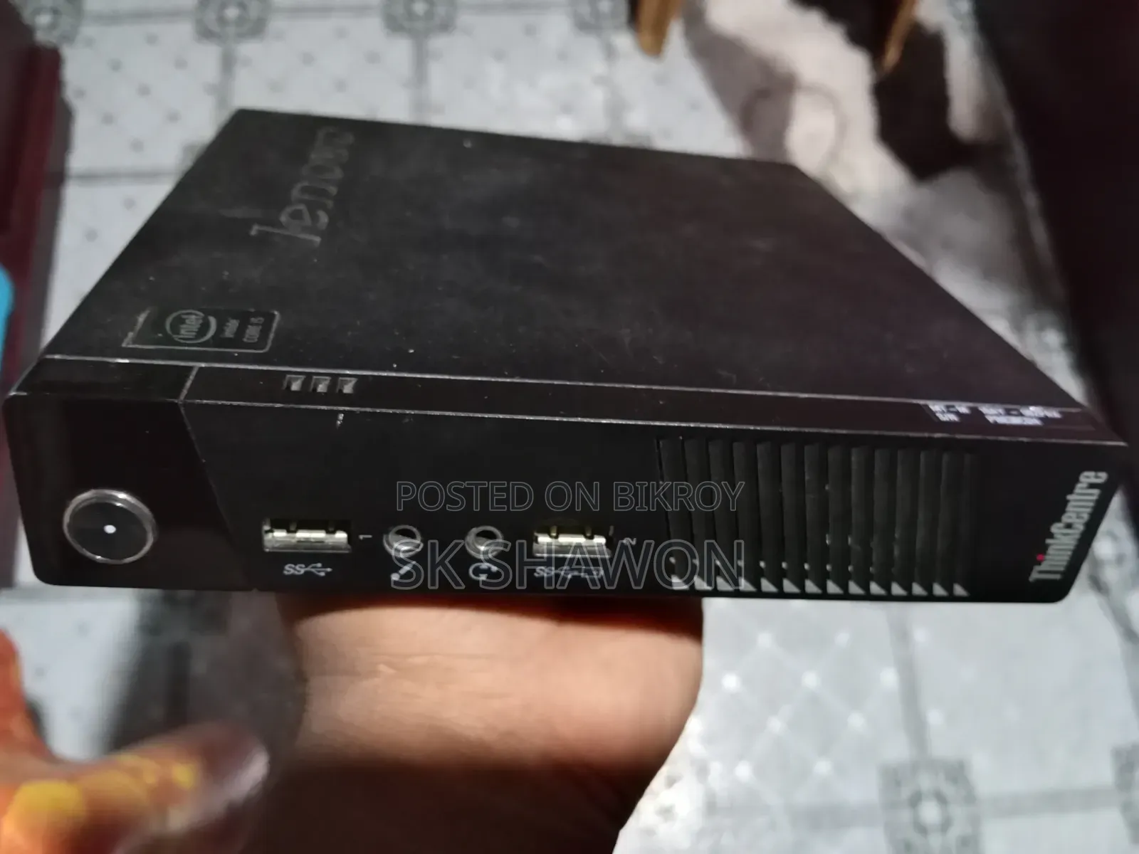 Desktop Computer Lenovo 4GB Intel Core I3 SSD 128GB