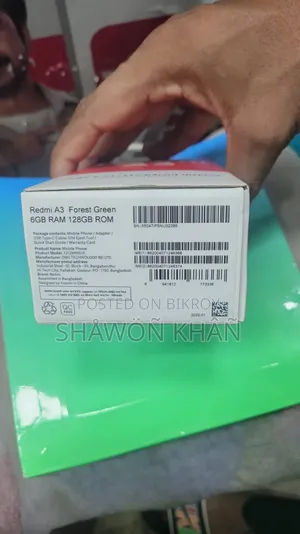 Xiaomi Redmi A3 128 GB Green