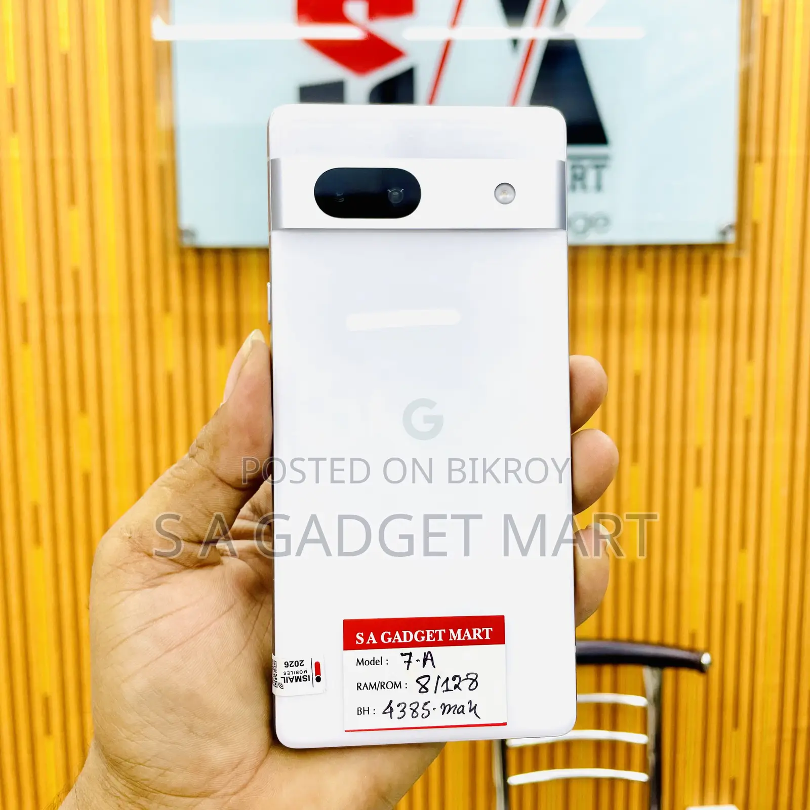 Google Pixel 7a 128 GB White