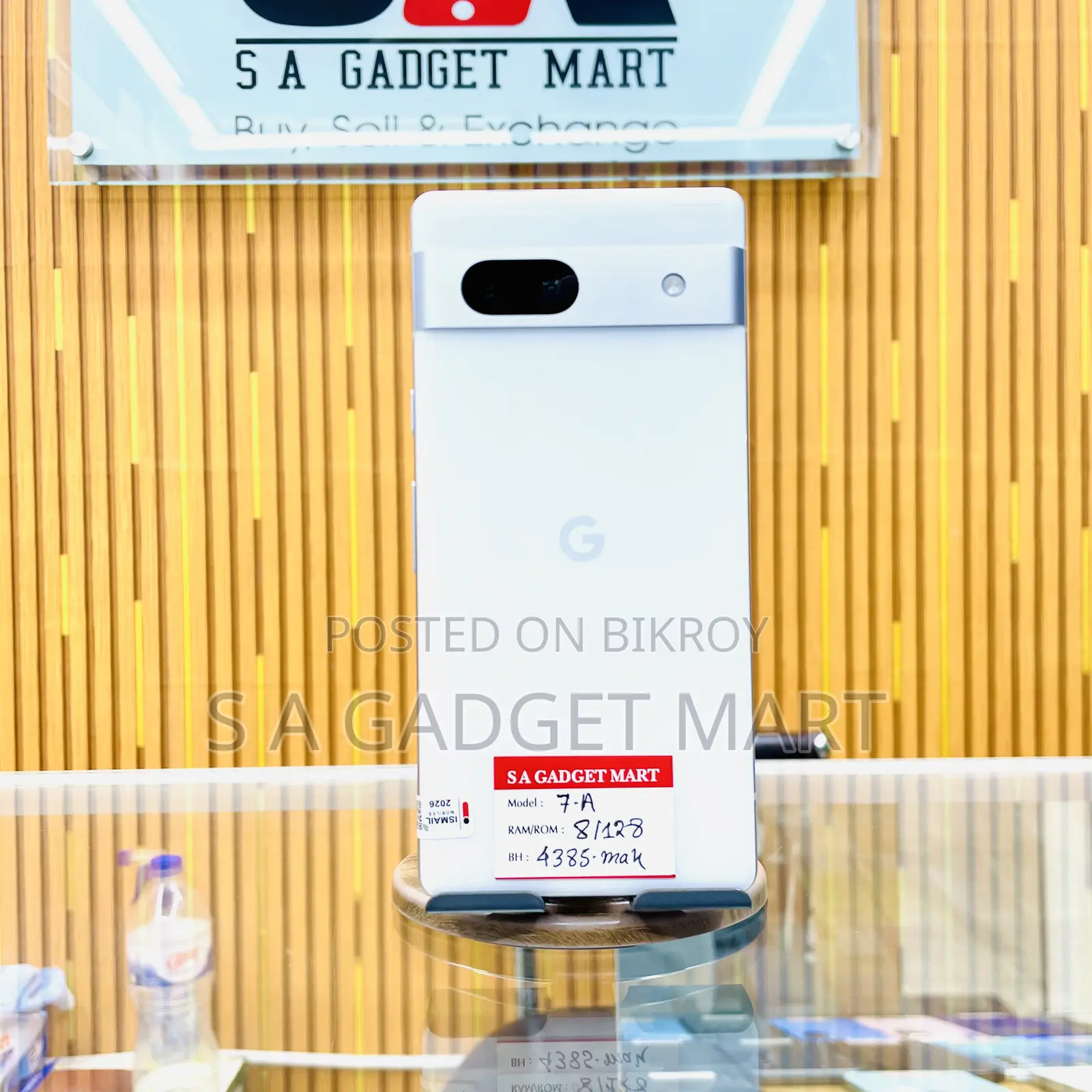 Google Pixel 7a 128 GB White