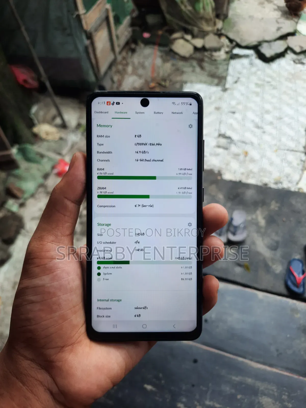 Samsung Galaxy A52 128 GB Blue