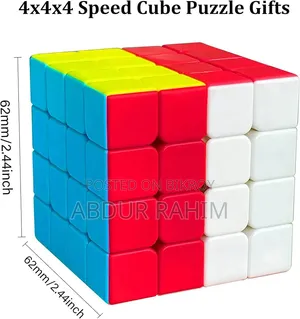 4×4 Speed Rubik's Cube | Smooth Fast Turning | High Quality Puzzle
