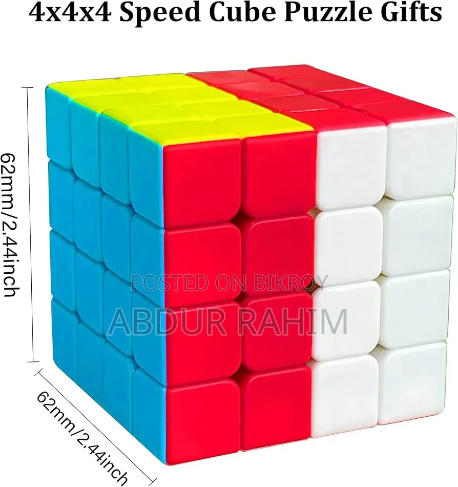 4×4 Speed Rubik's Cube | Smooth Fast Turning | High Quality Puzzle
