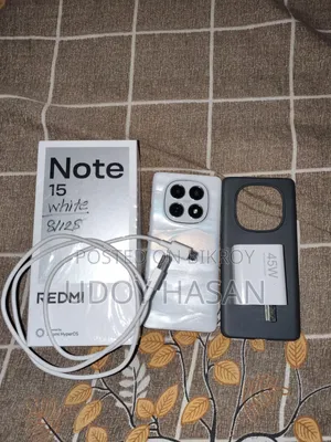 New Xiaomi Redmi Note 15 128 GB White