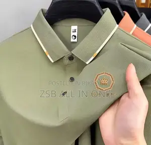 Premium Polo Shirt With China Sticker